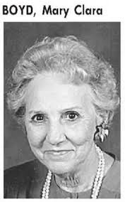 Mary Clara Brauckhoff Boyd (1923-2004)