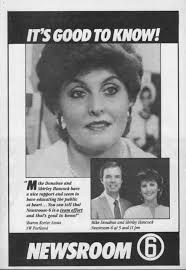 1968 KOIN TV AD~GARY HAMILTON NEWS ANCHOR in PORTLAND OREGON~NIGHTSCENE  $12.50