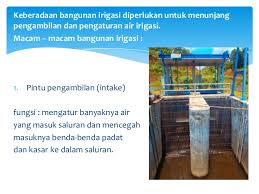 Jenis jenis turbin air berdasaran model aliran air masuk runner, maka turbin air dapat dibagi pada pintu air juga arus dapat meng entikan laju aliran air, a pabila saluran arus dikosongkan. Bangunan Air