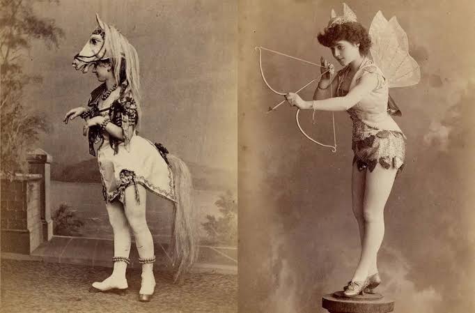 Vintage Photos of Victorian Burlesque Dancers and Their Elaborate Costumes,  1890 - Rare Historical Photos