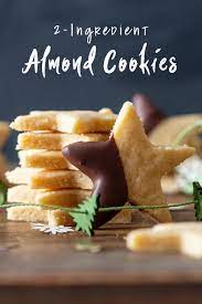 Almond flour cookies are awesome because they are soft, without being doughy. 2 Ingredient Almond Cookies Green Healthy Cooking