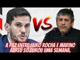 🕊❌️A PAZ ENTRE JAIRO ROCHA E MARINO ABREU SÓ DUROU UMA SEMANA.