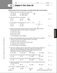 Does anyone know all the answers to lesson 11 tools of geometry unit test unit 2 6 grade connections. Quia Class Page Math Chapter 6