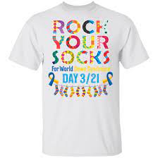 World Down Syndrome Day Shirts Rock Your Socks For World Down Syndrome T Shirt Cubebik