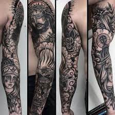 Find the perfect word, quote or message to inspire yourself & others today. Top 73 Religious Sleeve Tattoo Ideas 2021 Inspiration Guide