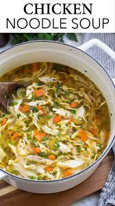 Chicken Noodle Soup A Must Have Comforting Recipe It S So Quick And Easy To Make And Del Easy Chicken Soup Soup Recipes Chicken Noodle Homemade Chicken Soup