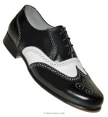 Aris Allen Men S 1930s Black And White Spectator Wingtip Dance Shoe Dress Shoes Men Formal Shoes For Men Handmade Dress Shoes