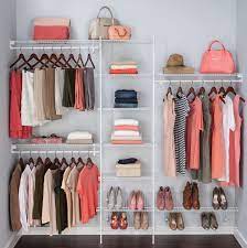 From shelving units and shoe racks to made in the uk with the highest quality materials, our flexible interiors will revolutionise your storage space and create a beautifully organised. Closetmaid 244cm Clothes Storage System Reviews Wayfair Co Uk