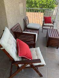 Maybe you would like to learn more about one of these? Restained Our Ikea Applaro Patio Furniture Ikea