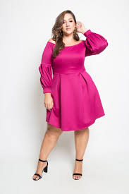 Plus Size Bubble Long Sleeved Skater Dress Long Sleeve Skater Dress Plus Size Dresses Dress Clothes For Women