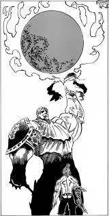 Escanor「エスカノール」 was the lion's sin of pride of the seven deadly sins, the former second prince of the kingdom of castellio, and the man known throughout the kingdom of liones as the strongest holy knight. Lord Escanor Seven Deadly Sins Anime Demon King Anime Escanor Seven Deadly Sins