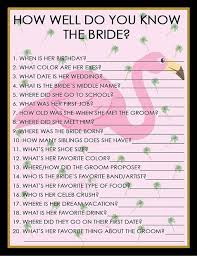 If you paid attention in history class, you might have a shot at a few of these answers. 41 Bridal Shower Games And Ideas Your Guests Will Love Page 2 Of 4 Stayglam