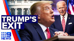 Us Election 2020 Trump To Have Peaceful Exit From White House 9 News Australia Youtube