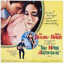 Amazon.com: Posterazzi The Main Attraction Us Art From Left: Pat Boone  Nancy Kwan 1962 Movie Masterprint Poster Print, (28 x 22): Posters & Prints