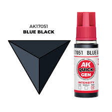 AK-Interactive: Quick Gen Acrylic Contrast - Blue Black 18 ml