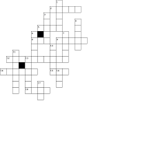 The small crossword puzzles each have a bible theme. Bible Crossword Puzzles