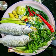 Curahkan air kiub pati ayam yang. Resepi Ikan Siakap Stim Limau Thai Untuk Dua Ekor Ikan Resepi Masakan Resepi Masakan