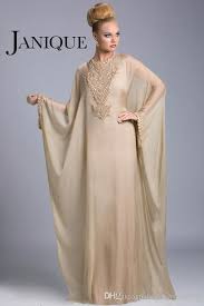 Wholesale Plus Size Evening Gowns Dubai Abaya Arabic Mother Of The Bride Dresses Jewel Be Chiffon Evening Dresses Plus Size Evening Gown Yellow Evening Dresses