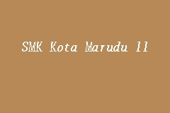 Nama ini digunakan sehingga tahun 1974 sebelum memperoleh kemerdekaannya sabah melalui malaysia. Smk Kota Marudu Ii Sekolah Menengah In Kota Marudu