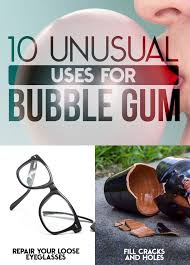 Maybe you would like to learn more about one of these? 11 Unusual Uses For Bubble Gum