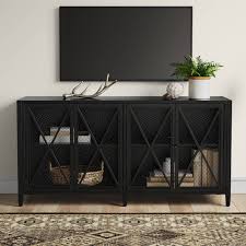Fairmont Metal Tv Stand With Storage Black Threshold Metal Tv Stand Tv Stand With Storage Industrial Tv Stand