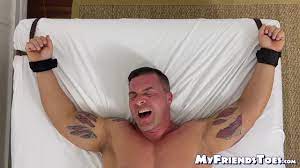 Bound mature hunk laughs while he receives tickling torment | xHamster
