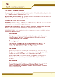 It is hard for me to make a decision particularly like this one as i have already proven your capabilities and ability as my employee however for the success of my company i have to consider methods to save expenses and gain profit for my. Free Non Compete Agreement Template Pdf Templates Jotform