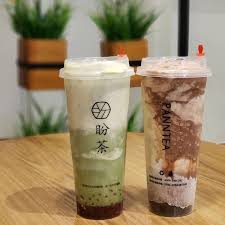 Repost Tofoodnoms Matcha Milkshake And Chocolate Milkshake At Panntea Toronto Such Pretty Milkshakes Which Bubble Tea Flavored Tea Bubble Tea Supplies