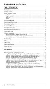 But you can only do this step when you're receiving a call. 5 In One Remote Radio Shack