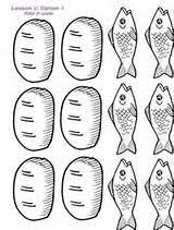 Choose which way you want to color this coloring page of loaves and fishes. Coloring Pages Five Loaves Two Fish