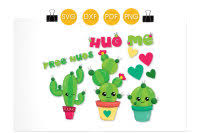 Funny cactus succulent sayings bundle. Hug Me Cactus Svg Png Eps Dxf Cut File By Prettycuttables Thehungryjpeg Com