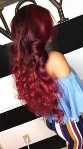 Get the look using the l'oréal paris féria in deep burgundy. African American Red Hair On Dark Skin On Stylevore