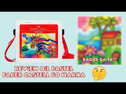 Unboxing Dan Review Crayon Oil Pastel Faber Castell 60 Warna Youtube Di 2020 Belajar Menggambar Belajar