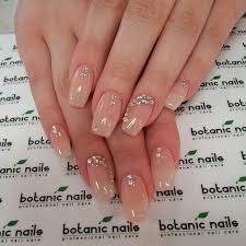Rine Stones Nails Best Acrylic Nails Botanic Nails