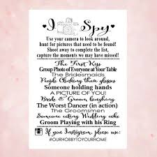 I Spy Wedding Game With Ig Hashtag Diy Printable Pdf File This Listing Is For A Printable Pdf File Fo Wedding Games Wedding Games For Guests Wedding Mad Libs