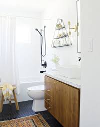 Tons of black and white bathroom ideas. 13 Ways To Use Matte Black Hardware Purewow
