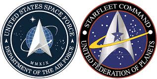 Some of them are transparent (.png). Space Force Logo Mocked For Similarities To Star Trek The Washington Post