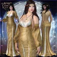 Последние твиты от gold elves record (@gold_elves). Second Life Marketplace As Varda Fantasy Fitted Mesh Gown Gold Elf Queen Maitreya Physique Hourglass Venus Isis Freya Omega