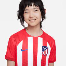 Primera equipación Stadium Atlético de Madrid 2023/24 Camiseta de fútbol  Nike Dri-FIT - Niño/a. Nike ES