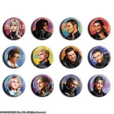 On the lower floor window, the youngest moogle is relaxing. Final Fantasy Xv Ignis Scientia Badge Final Fantasy Xv Square Enix Cafe Pin Badge Collection Ver 4 Square Enix Myfigurecollection Net