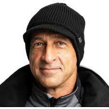 Zimní čepice pánské, univerzální, červená