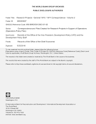 Http Pubdocs Worldbank Org En 421421535655687483 Wbg Archives 30044837 Pdf