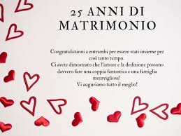 25 Anni Di Matrimonio 100 Dediche Con Immagini Video E Frasi Per Le Nozze D Argento Passione Mamma