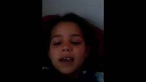 My daughter who wants to be a singer