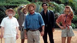Sam neill, laura dern, jeff goldblum vb. Jurassic Park Kritik Film 1993 Moviebreak De