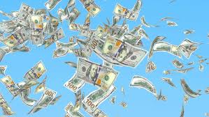 Close up money background with lots of new 100 us dollar bills. Flying Dollars Banknotes In Fast Stock Footage Video 100 Royalty Free 1015342849 Shutterstock