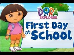 Dora The Explorer First Day At School Animation Nick Jr Nickjr Game Play Gameplay Dora The Explorer First Day Of School Dora