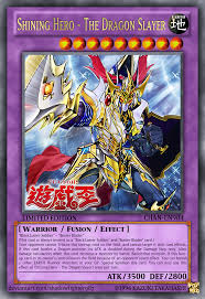 Tcg cards contained in different packs or boxes (products, perks, etc.). Shining Hero The Dragon Slayer Rare Yugioh Cards Yugioh Monsters Custom Yugioh Cards