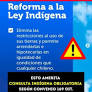 Nación Mapuche. Consulta indígena obligatoria Convenio 169 OIT: "No a la reforma de la Ley Indígena"