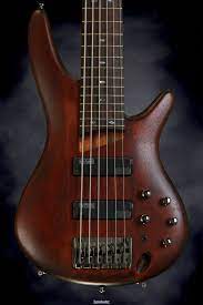 Ibanez Sr506e Bass Guitar Brown Mahogany Bass Guitar Bass Bass Ukulele
